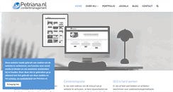 Desktop Screenshot of petriana.nl
